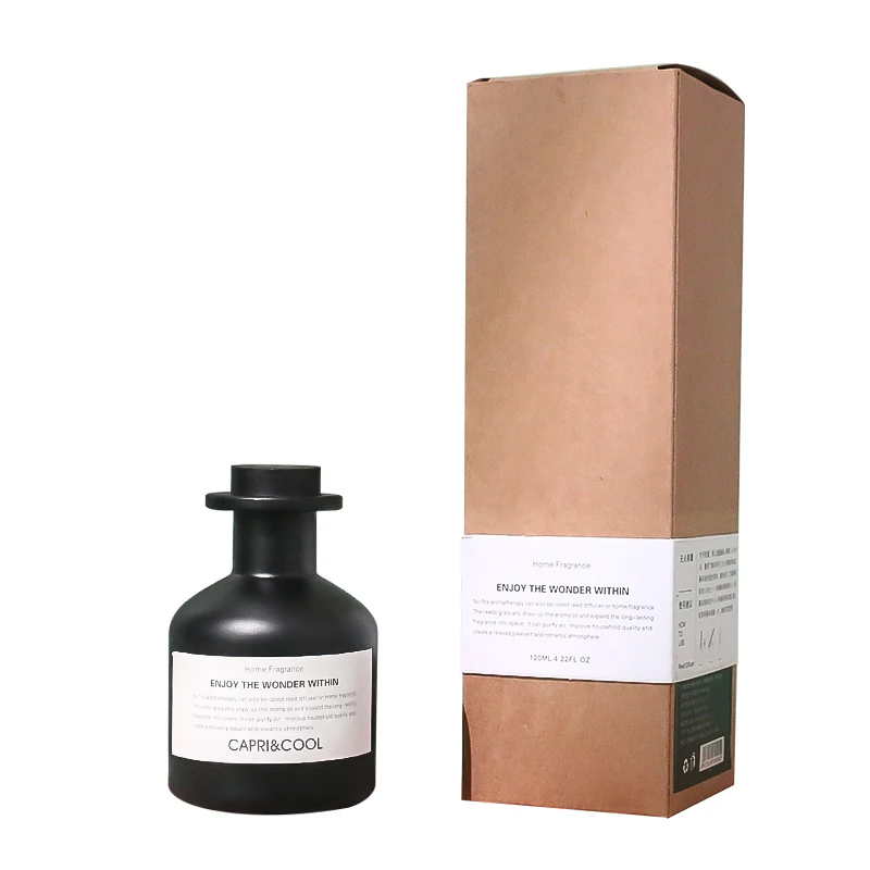 Ceramic High Quality Aromatherapy Unique Transparent 120ml Augeo Base Liquid Scented Reed Diffuser