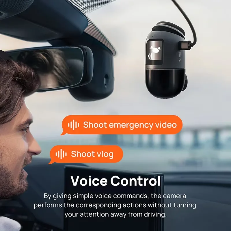 Original for 70mai Dash Cam Function Night Vision Dashcam Front and Rear Omni-Built-In GPS ADAS 360 Degree Camera for Car