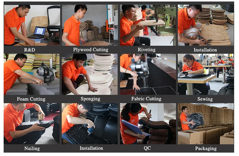 Customizable Adjustable Lumbar Support Computer Desk Full Mesh Swivel ...