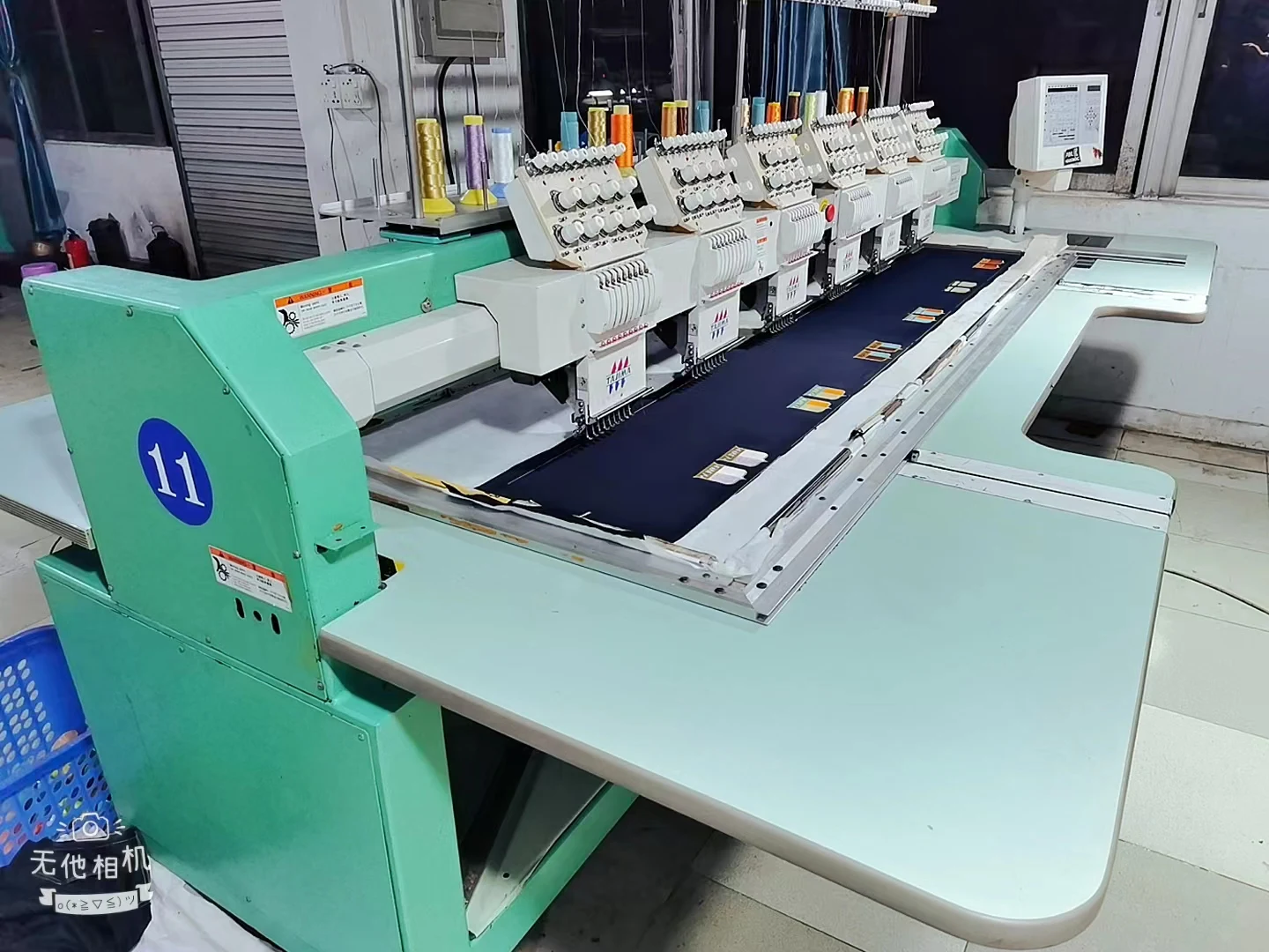 Multihead High Quality Computer Embroidery Machine with Single Sequin Device