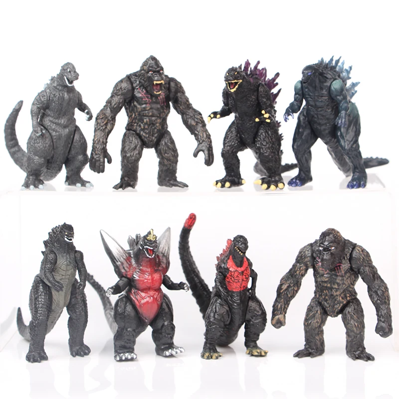 multi version dinosaur gojira king of monster pvc