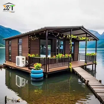 ODM OEM Customization 20 40ft 2 3 4 Bedroom Bathroom Mobile Prefab Tiny Home Folding Expandable Container House Terrace Sun Room