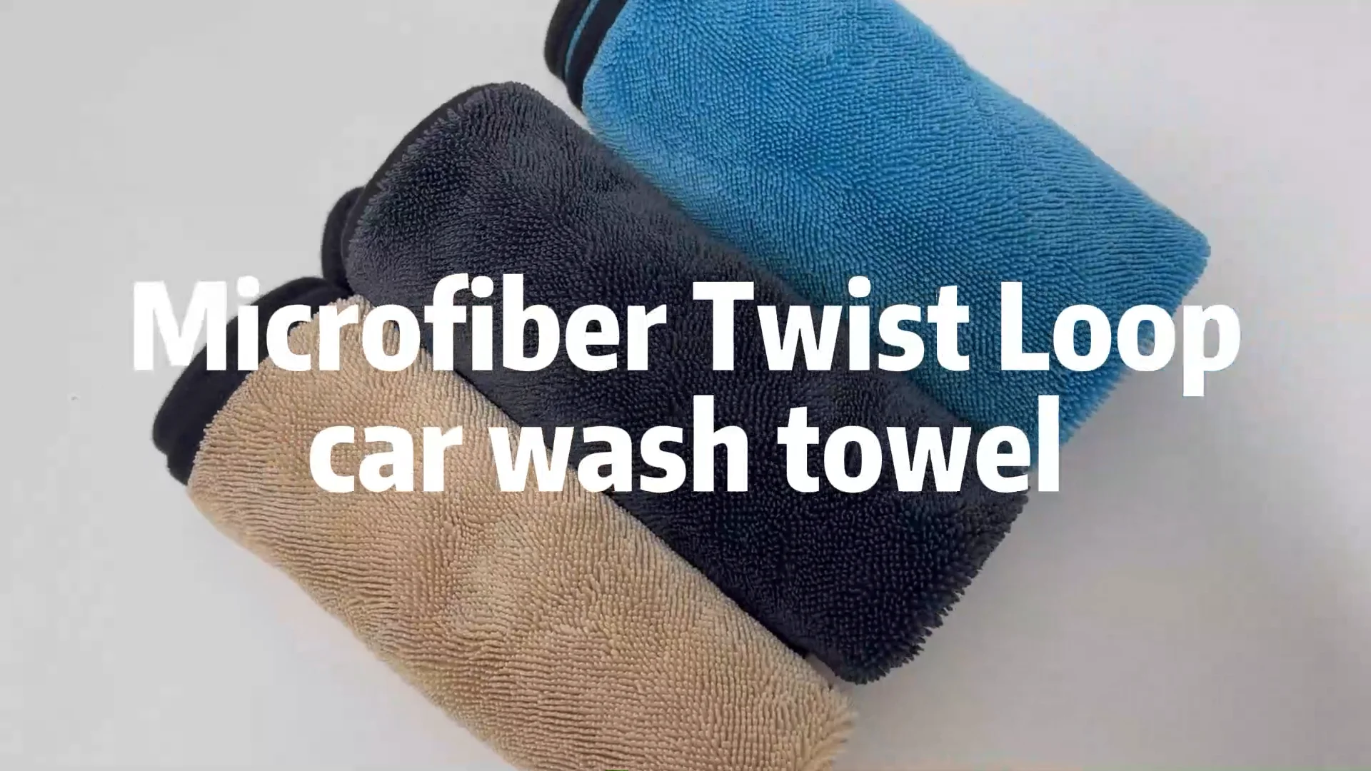 Wholesale Single Side Twisted 600gsm New Soft Grey Auto Detailing Car