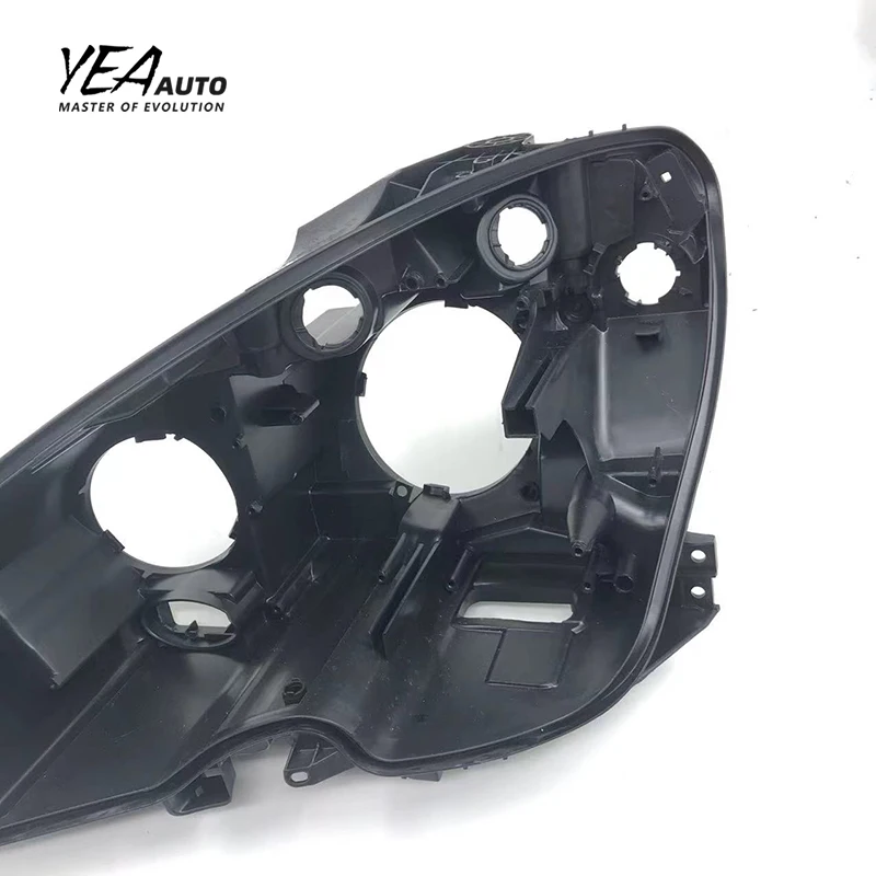 product yea auto car headlight black back base for mercedes benz c class w204 light housing headlamp 2008 2009 2010-36