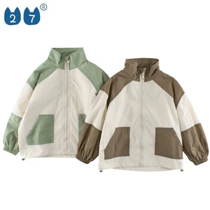 100-150cm Children's Clothing Coat Kids Outerwear Korean Windbreaker Teenager Spring Autumn Winter Coats
