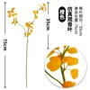Two-lobed Guanyin leaves, orange