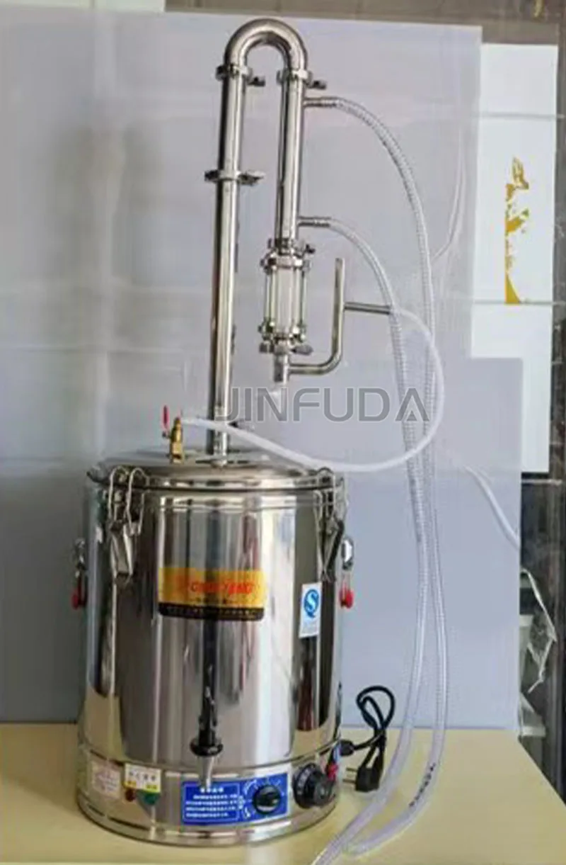 Low Budget Essential Oil Distiller for Lemongrass Cheap Natural Plant Extraction Unit Perfume Distillation Equipment