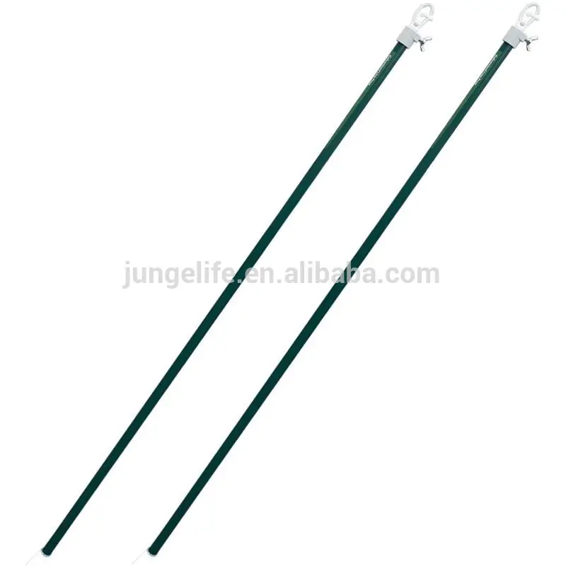 Powder Coating Steel Extendable Clothes Line Prop With Twist Lock