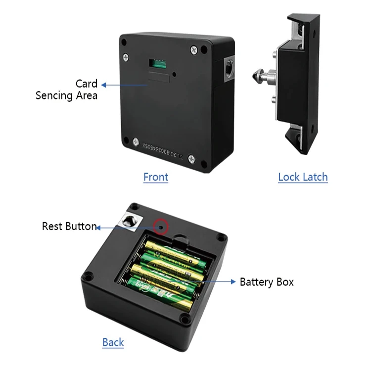 Smart Furniture Rfid Locker Remote Control Magnetic Drawer Lock Invisible Cabinet Lock