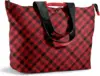 Red checkered plaid