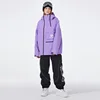 Purple black pants