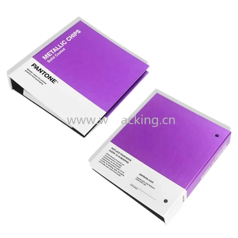 PANTONE GB1507B METALLIC CHIPS - 655 Colors for Printing