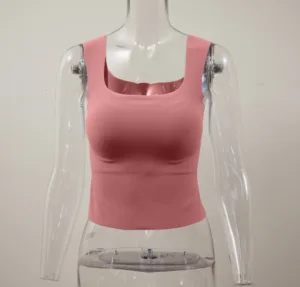 New MemorieSea Women's Athletic Tops with Built-in Bras