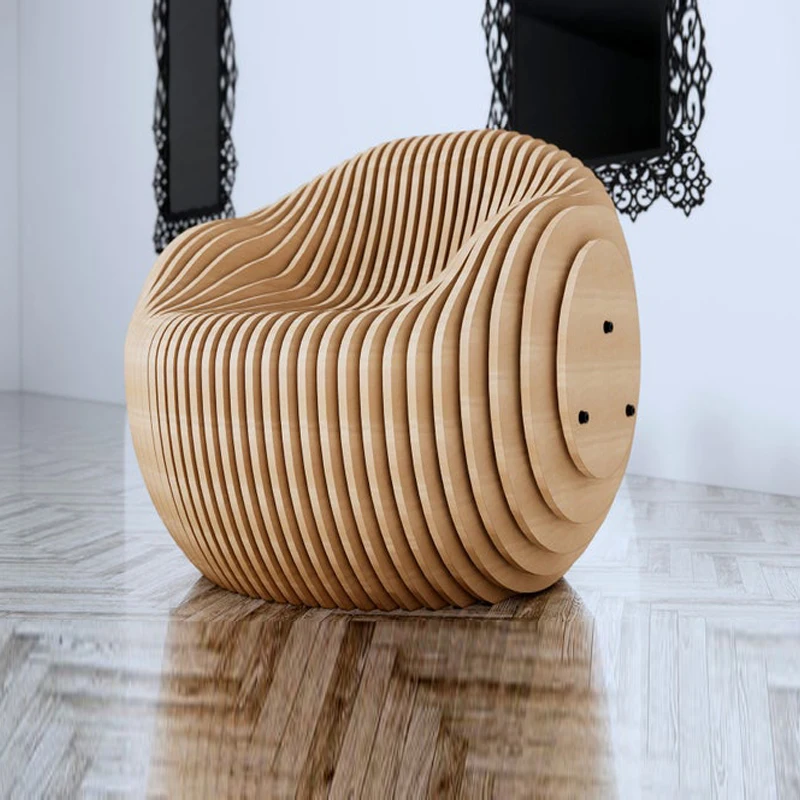 Picture Idea: Parametric Design Chair Cnc And Laser Cut Plywood Chair Custom