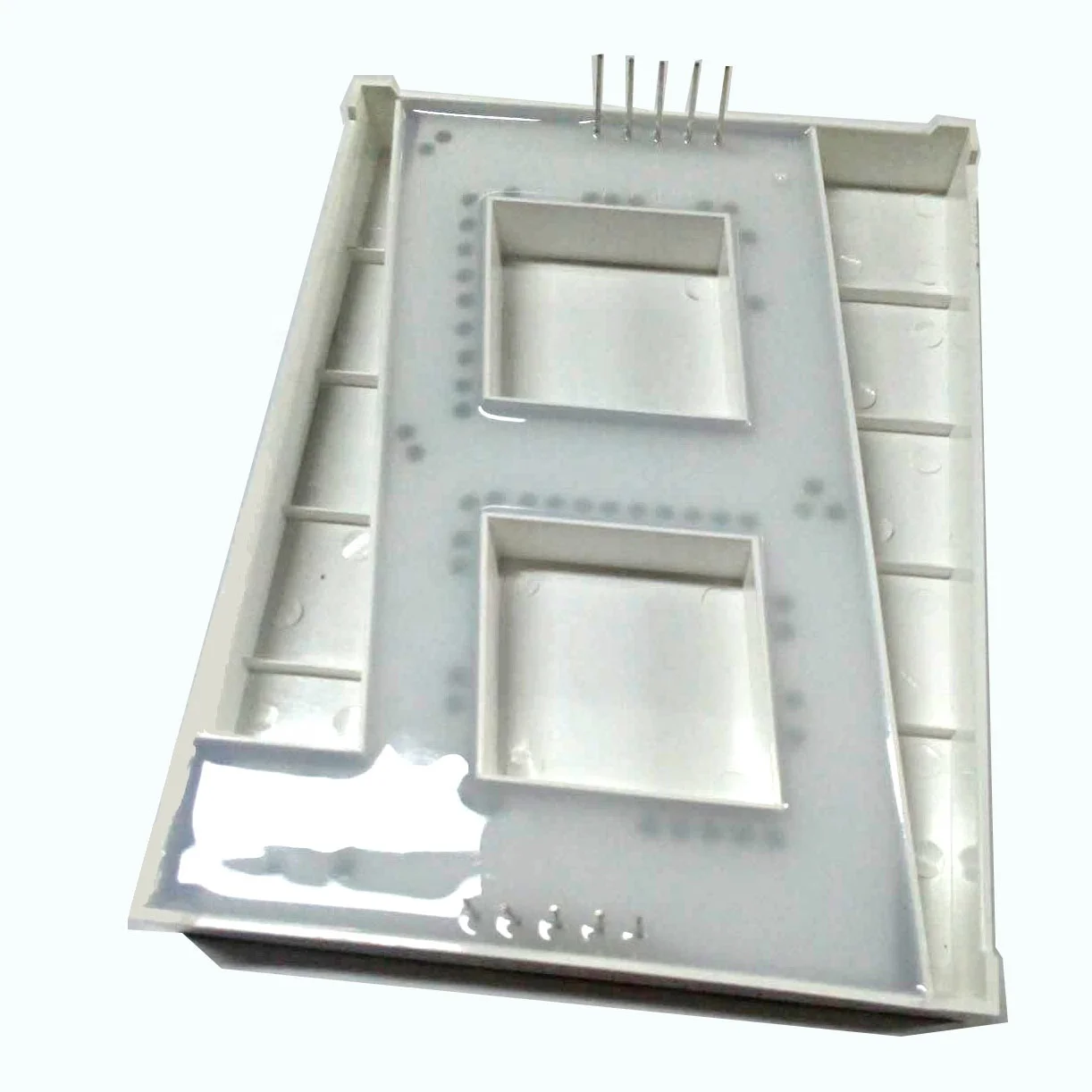 White 5 Inch 7 Segment LED Display for Retail Signage - Versatile ...