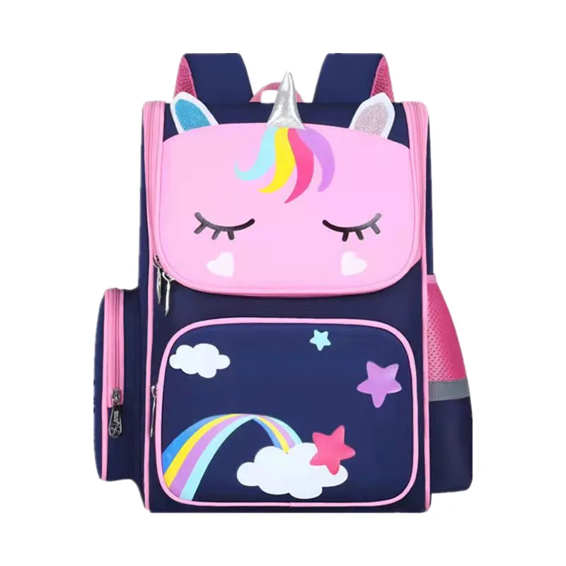 beautiful schoolbagsSchoolbag Primary School Girls 2022 New Burden-Reducing Backpack Backpack for Girls Grades One, Two, Three a