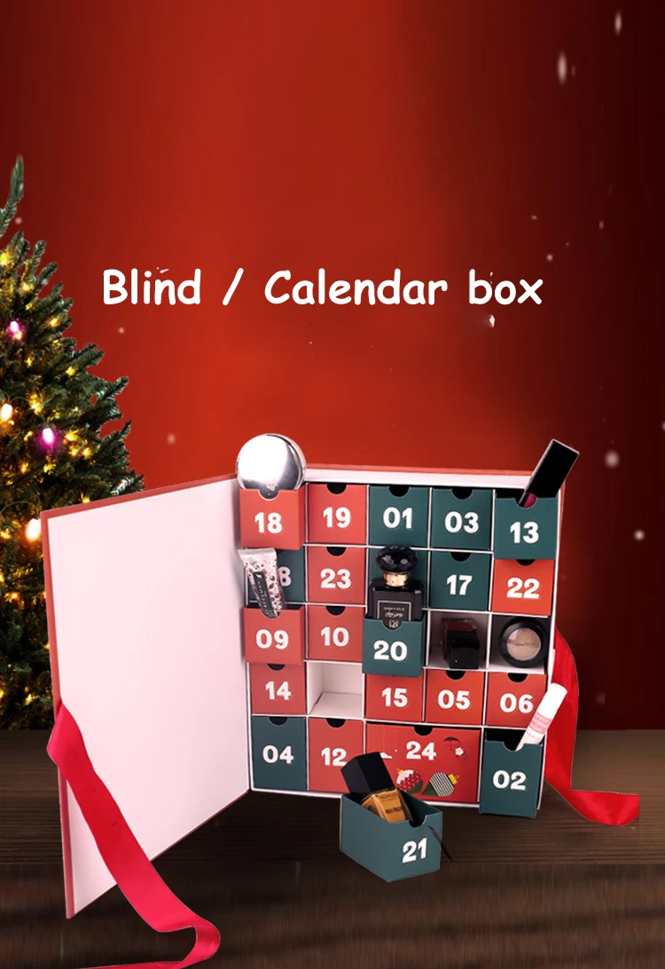 Custom Advent Calendar 30 Days Wax Melts Advent Calendar Empty Beauty 