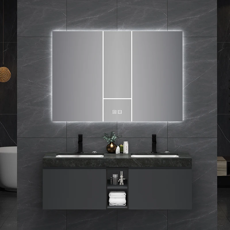 modern luxury customizable mirror cabinet for bathroom/bathroom storage ...