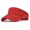 Topless hat bright red