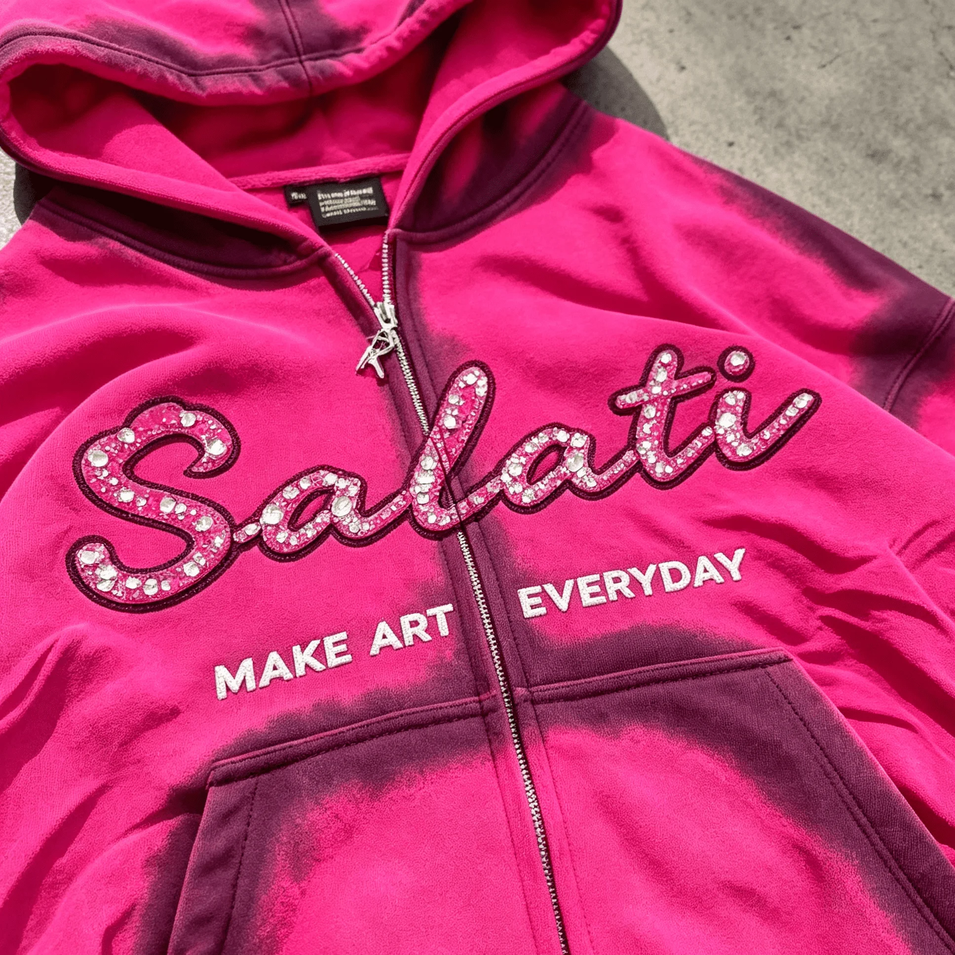 Men Custom Logo 450 Gsm Hoodies Oversized Heavyweight Cotton Fleece Patchwork Streetwear High Quality Hoodies gallery 3