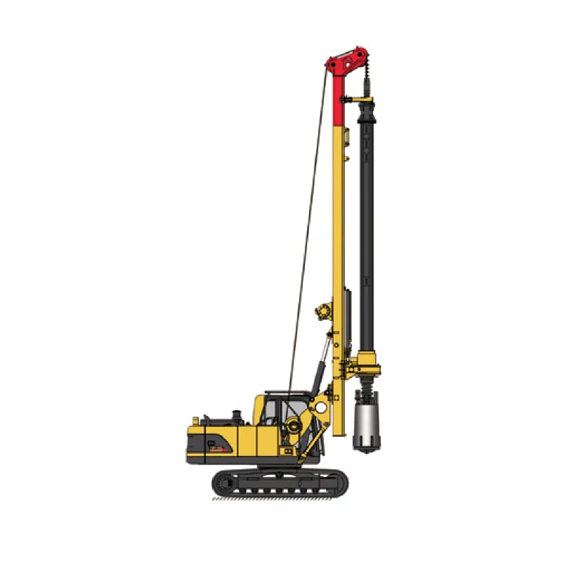 China Offical 150kn Rotary Drilling Rig XR150D Machine Price