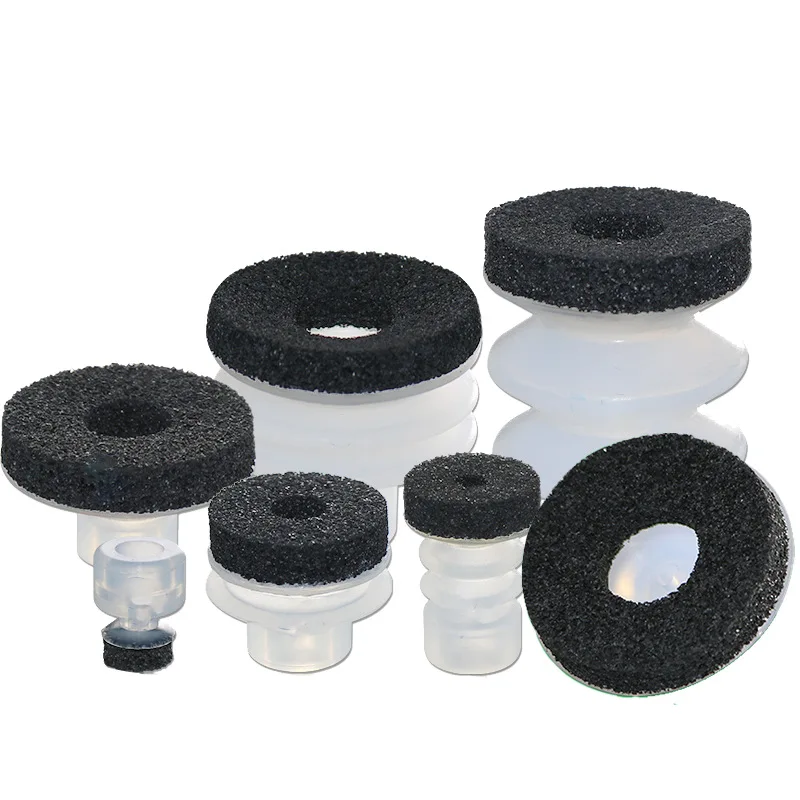 Tianxing Special Pneumatic Suction Nozzle, Traceless Sponge Silicone Vacuum Suction Cup, Single Double Three-Layer Manipulator Gripper Accessories