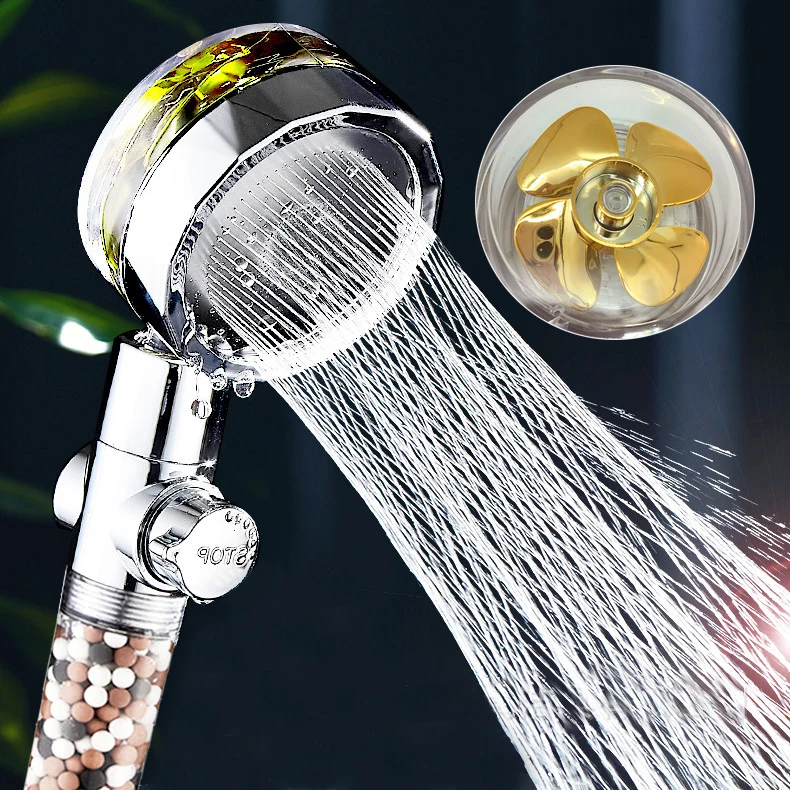 360 Degrees Rotating Propeller Driven Turbo Charged Spinning Shower
