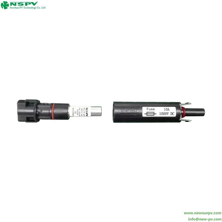 High Quality Solar Fuse Connectors Inline Fuse Holder with IP67 Protection and 1000VDC Rating for Solar PV Systems