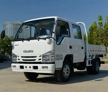 Japanese Famous Brand I SUZU 3.0T- 4.5T Crew Cab Lorry Cargo Trucks
