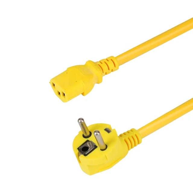 computer Power Cord 1.5m 1.8m 3Pin Plug Power Cable Power Supply Cord AC Plug EU plug
