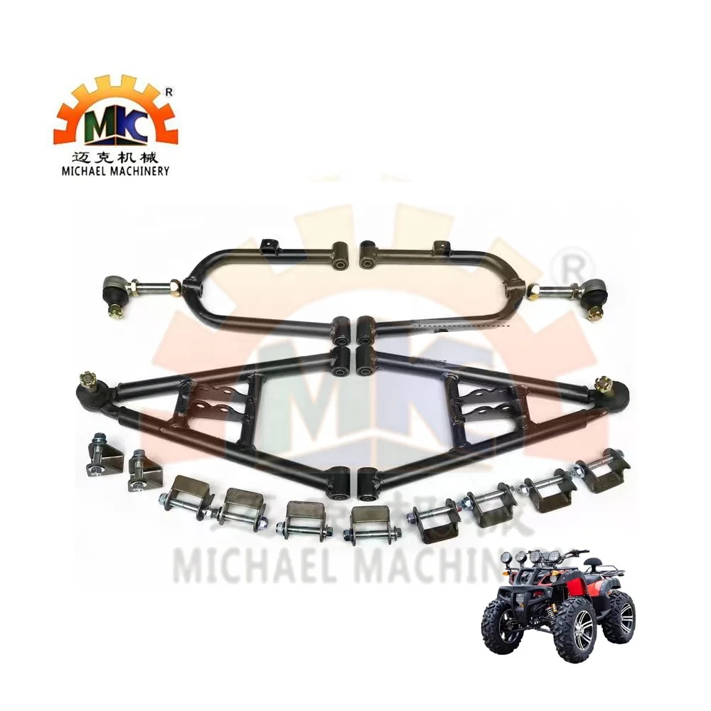 4X4 ATV/UTV Buggy Scooter Front/Rear Wheel Axles Double Iron/Metal Upper/Lower Swing Arms