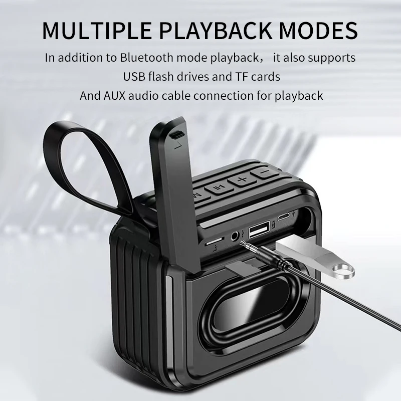 OEM Portable Mini Wireless Stereo Outdoor Small Boss Speaker Subwoofer Waterproof BT Speaker