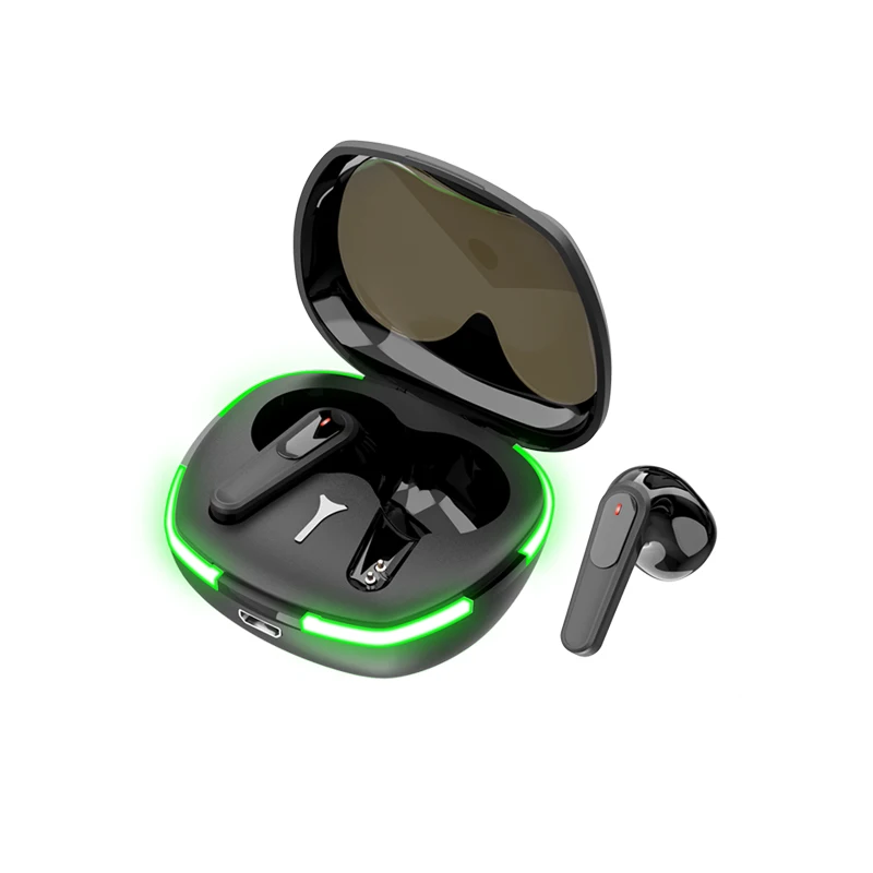 Gaming Earbuds Headphones 65ms Low Latency TWS Earphone with Mic Bass Audio Sound Positioning Phone Game Wireless TWS