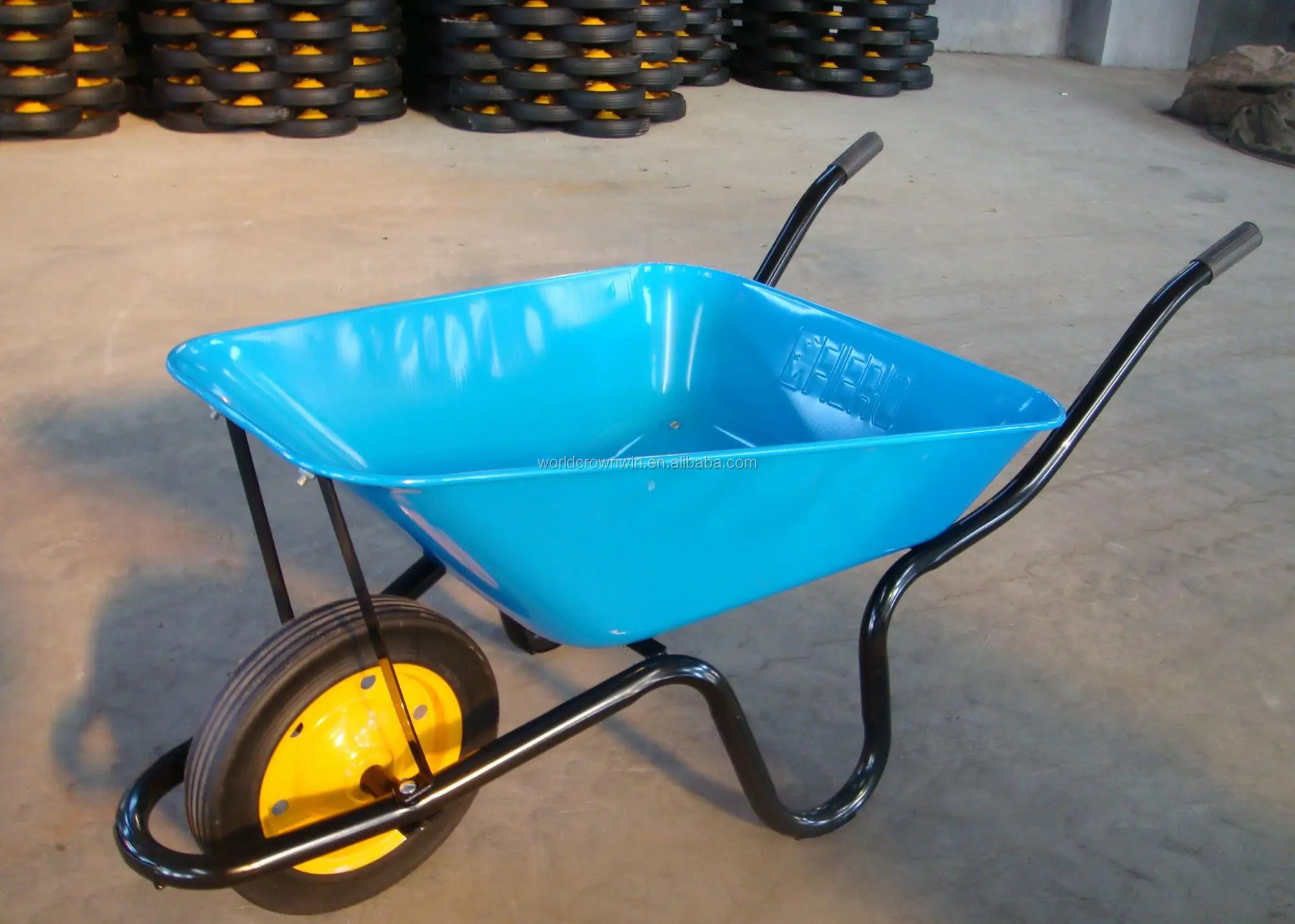 source africa wheelbarrow wb3800 with rubber wheel