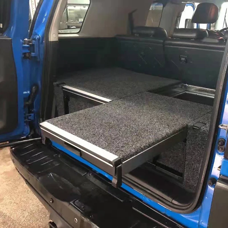 トヨタFJクルーザー用ユニティ4x4オフロードカーバックドロワー 