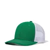 Kelly green white net