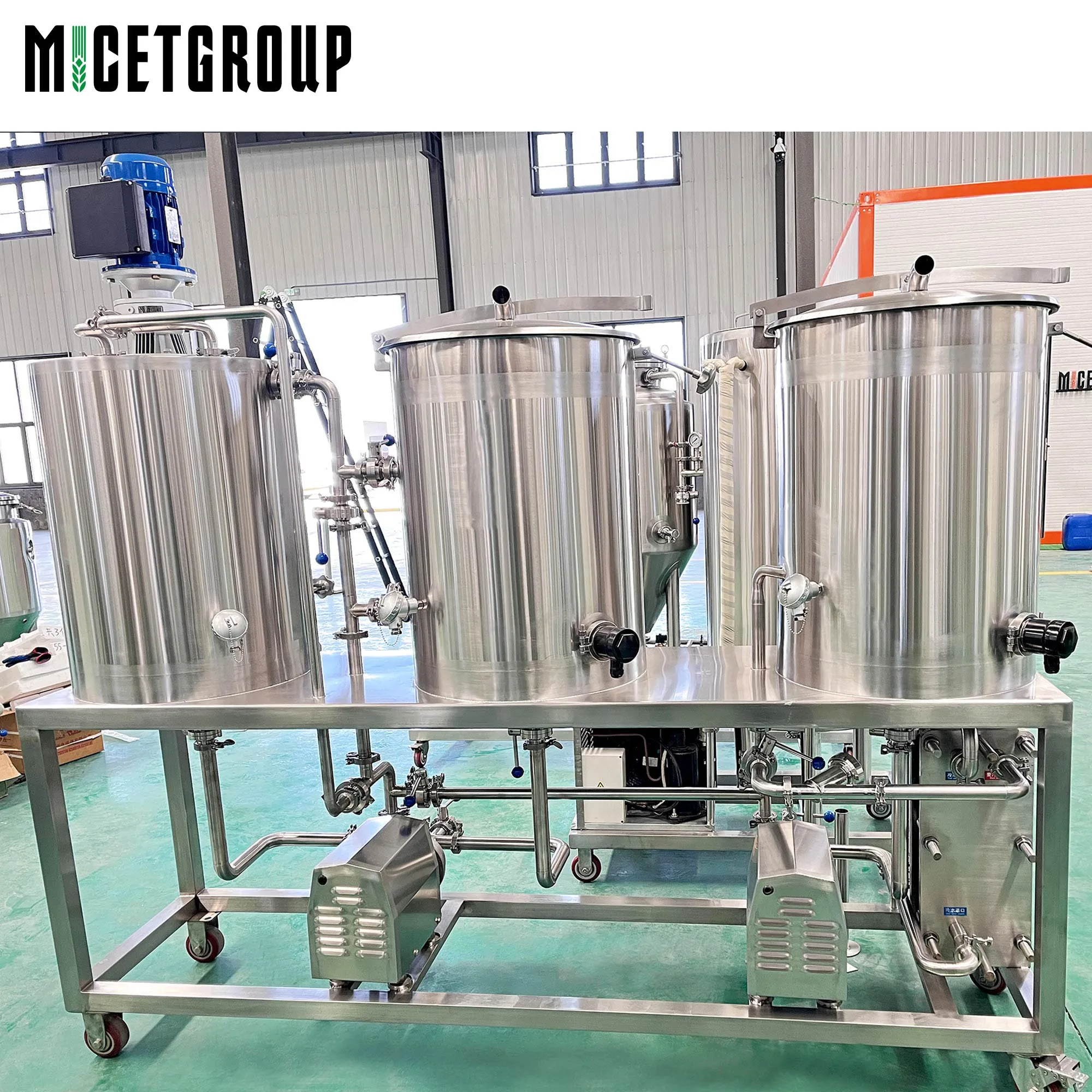 MICET 100L Complete Homebrewing Equipment Homemini Brew Nano Brewery for Sale
