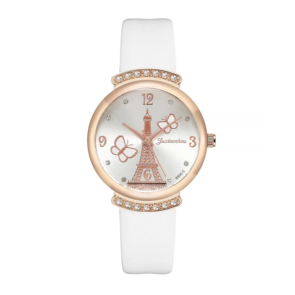 Stylish 1151 Paris Eiffel Tower Ladies Wrist Watch | Quartz  display picture 3