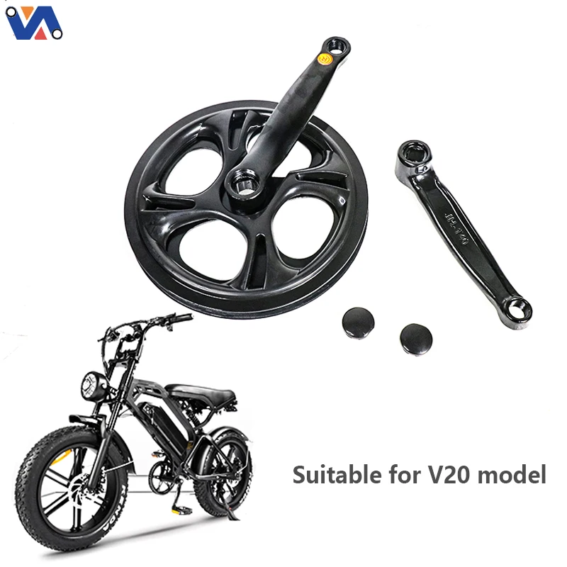 Nuova catena a pignone mini per pedivella QM V20 per bicicletta elettrica New Image, prezzo di fabbrica, in lega di alluminio, per accessori per biciclette, sostituzione del set pedivella