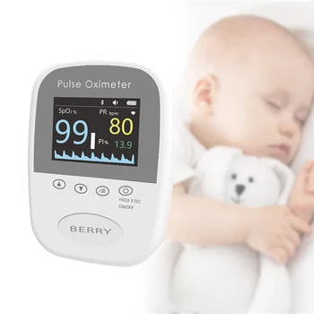 Best Selling Top-Grade Portable Neonatal Pulse Oximeter Pediatric Oximeters with Electricity Source