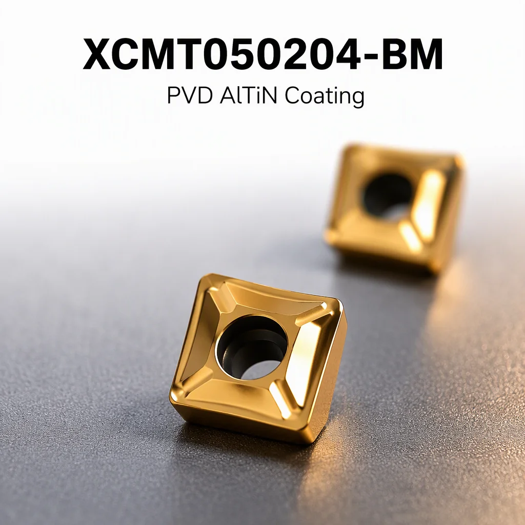 XCMT050204-BM Indexable Drill Insert for CNC Drilling Tools, High Precision and Stable Cutting Performance
