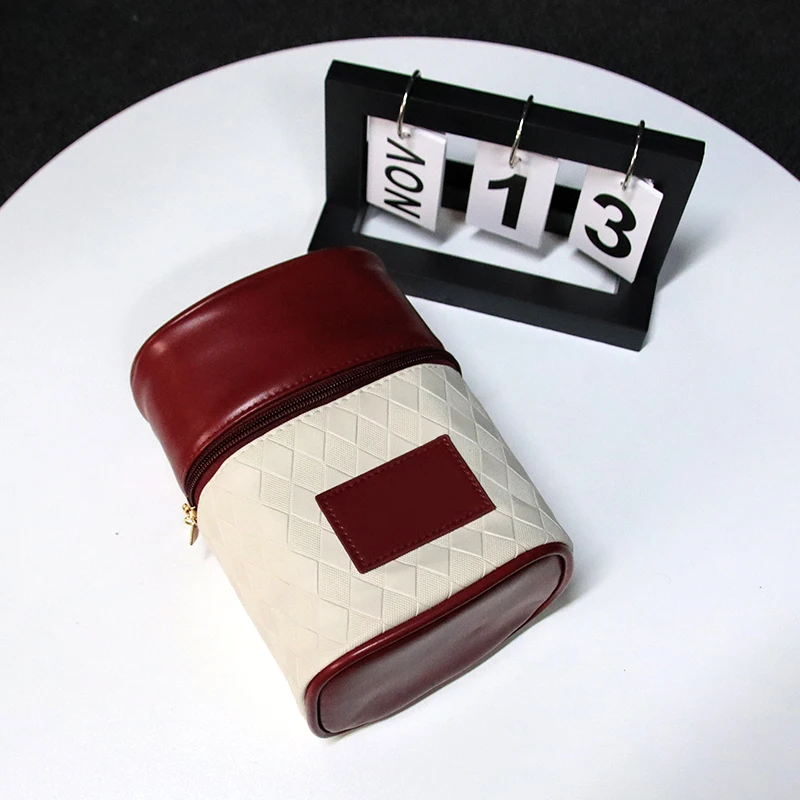 Hot Sale PU Leather Makeup Bag Cosmetic Case Travel Beauty Box manufacture