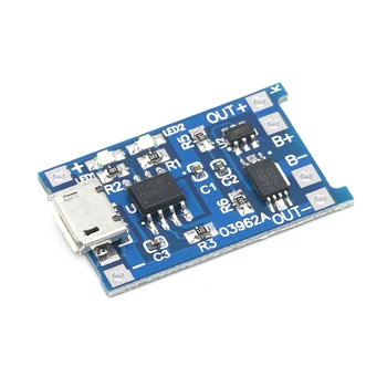 Smart Electronics 5V Micro USB 1A 18650 Lithium Battery Charging Board With Protection Charger Module for Arduino Diy Kit