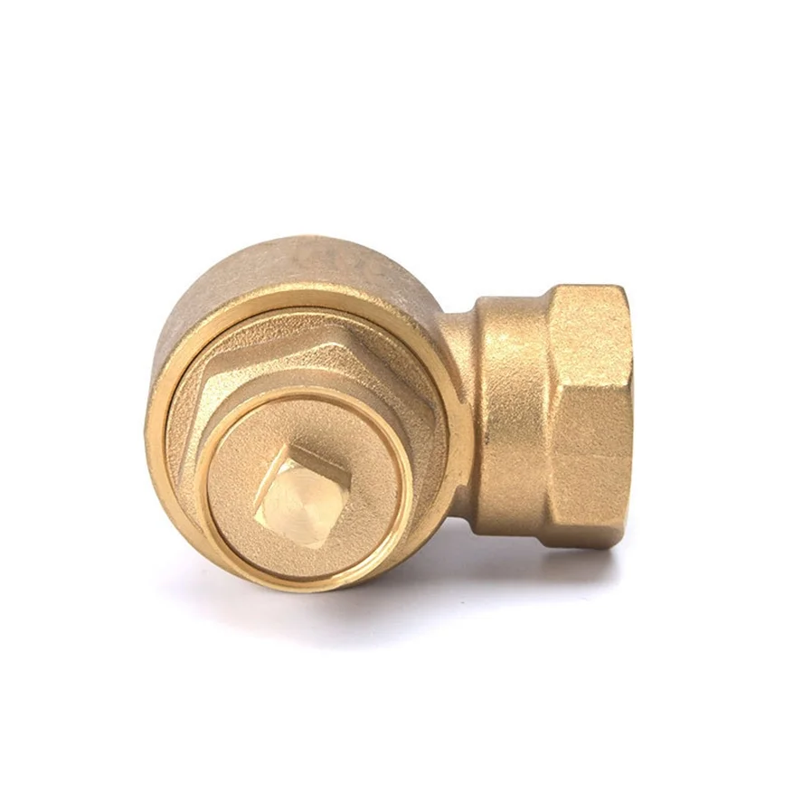 High Quality China Supplier Nickel Plated Brass Globe Valve  concealed double internal thread brass stop valve  hvac tools manufacture