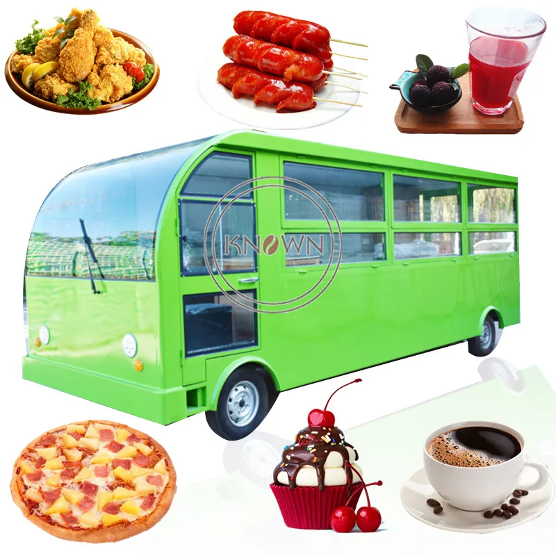 Promotion Customized Electric Food Truck Big Capacity Promotion Mobile