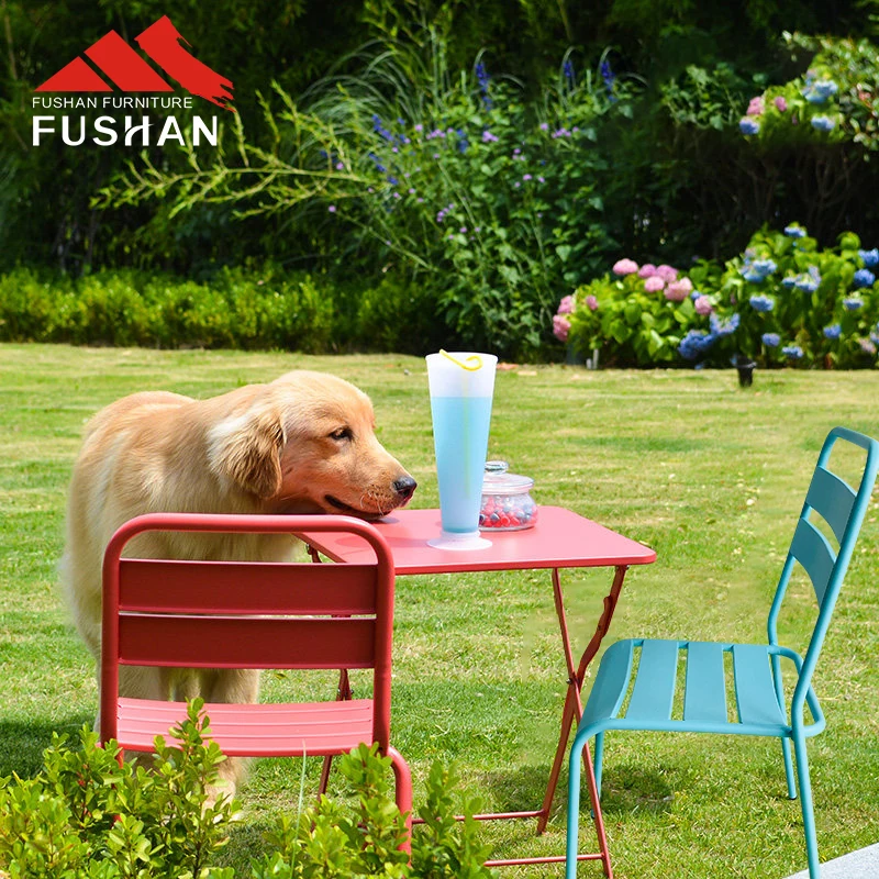 Modern design garden bistro furniture metal chair vintage french cafe restaurant dining chair stackable indoor iron wire chair