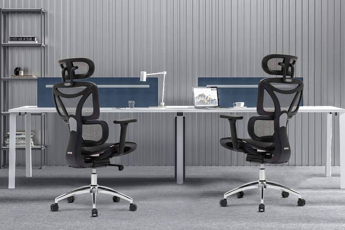 Modern Highback Swivel Office Chair Full Mesh Ergonomic Design