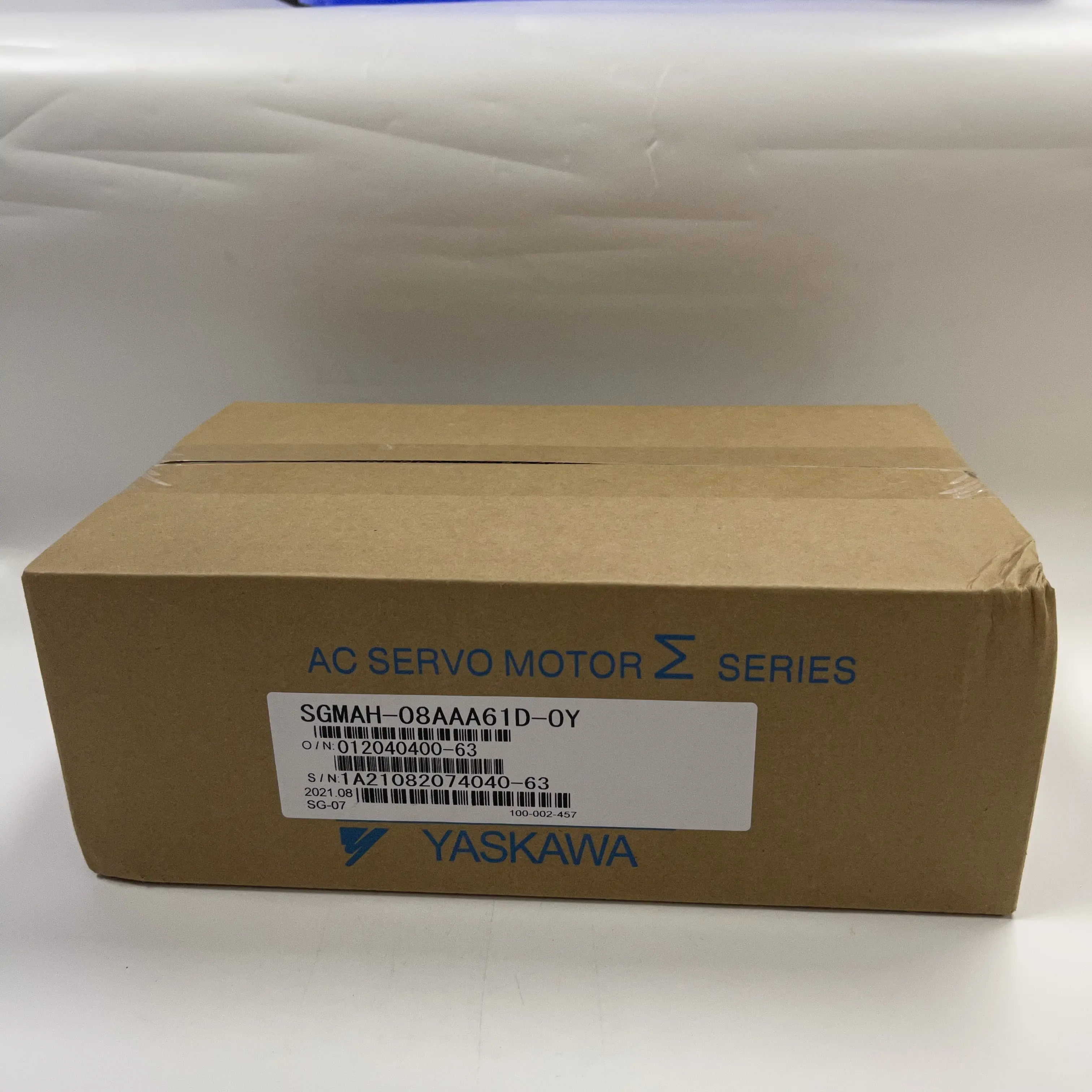 Yaskawa AC Servo Motor SGMAH-08AAA61D-0Y Yaskawa AC Servo Motor SGMAH-08AAA61D-0Y