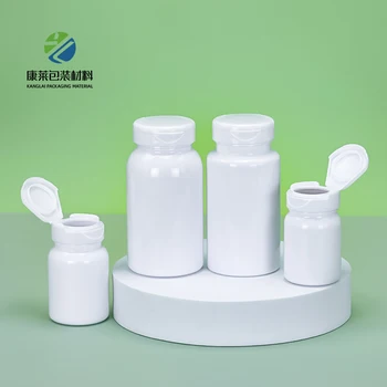 2024 New Style High-Grade Black Plastic Bottle Empty Sealed with Screw Cap for Candy Vitamin Pills Custom Buy for Medicine Use