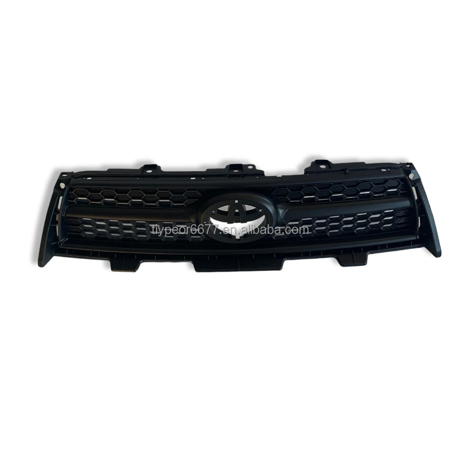 product tiypeor replacement grille for 2009   2012 toyota rav4 20t front bumper grille assembly black abs grille-2